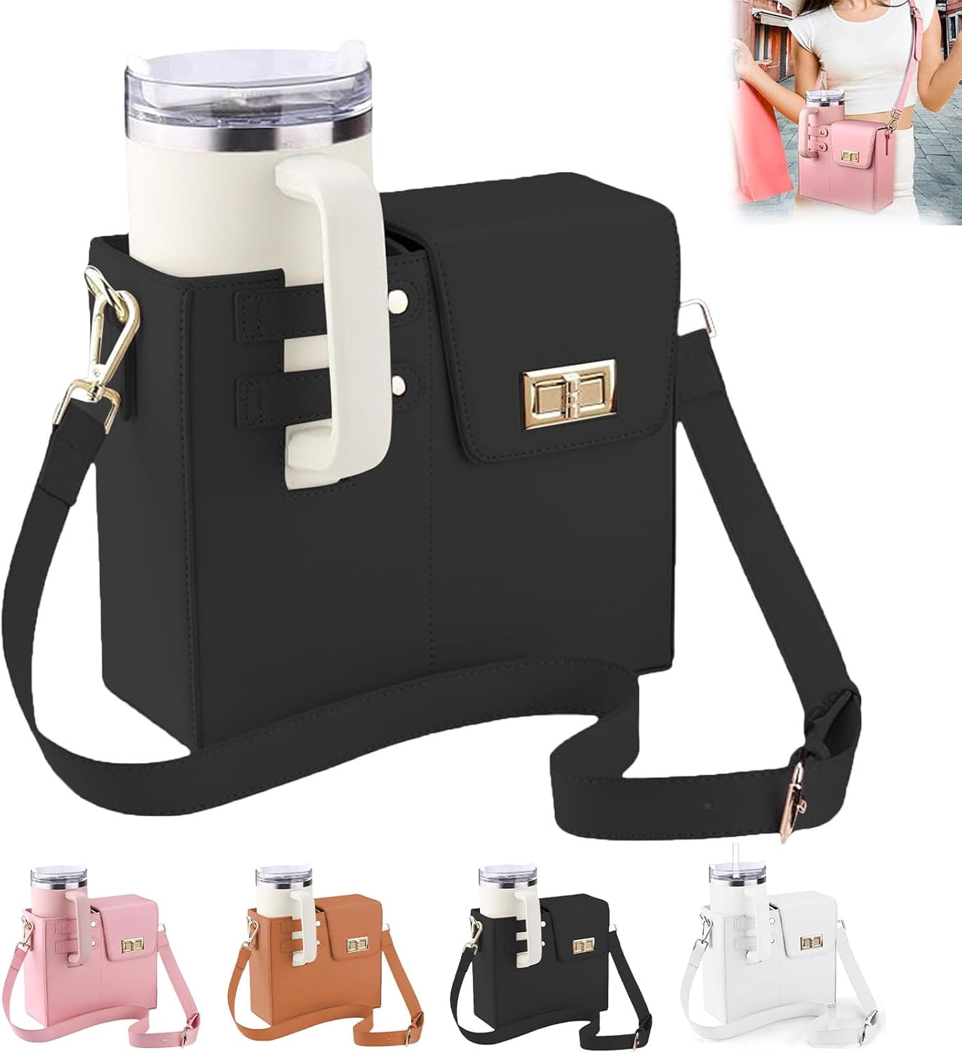 Coolvaya Purse Cup Holder