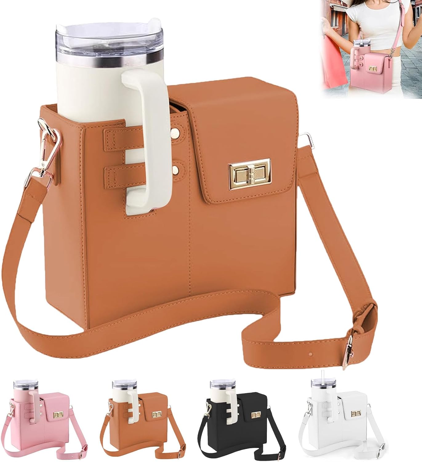 Coolvaya Purse Cup Holder
