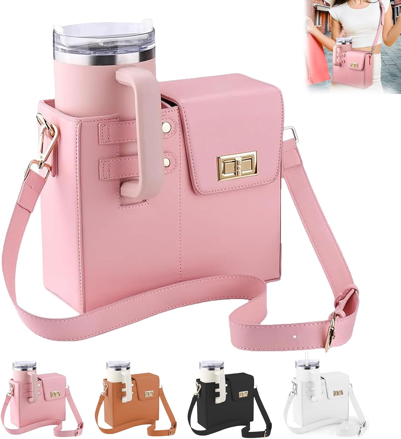 Coolvaya Purse Cup Holder